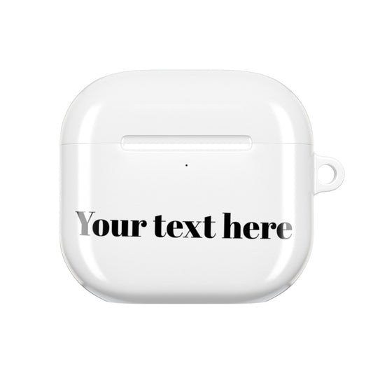 Personalized AirPod Case — Custom Script Text AirPods Cover